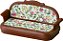 Sylvanian Families Conjunto Sofa Brinquedo  Epoch 5150 - Imagem 2