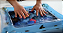 Tapete Interativo Inflável de Agua para Bebe 66X50x6 Fundo do mar Azul - Imagem 1