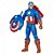 Boneco Capitão America Titan Hero Power figura articulada 30 cm - E7375 Hasbro - Imagem 2