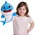 Baby Shark Pelúcia Fantoche Musical Daddy Shark - Sunny - Imagem 1