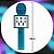 Microfone Karaoke Bluetooth AZUL ZOOP - Imagem 2