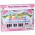 Piano Teclado Musical Animais da Fazenda - Rosa 6408 Braskit - Imagem 1