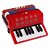 Mini Acordeon - 17 CLAVES 8 BAIXOS Shiny Toys - Imagem 3
