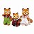 Sylvanian Families - Família Panda Vermelho 5215 - Imagem 1