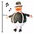 Pelúcia MUNDO BITA com Som 50 cm 8262-7 Fun Divirta - Imagem 2