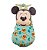 Mickey Baby Pelúcia com Cesta F0028 FUN - Disney - Imagem 1