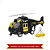HELICOPTERO POLICIA COM LUZ SOM E FRICCAO 1:20 - Imagem 1