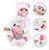 Bebe Reborn Laura Baby - DAYLIN TipTop Urso Corpo 100% Vinil - Imagem 1
