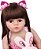 Bebe Reborn Laura Baby Gabriela Gatinha Corpo 100% Vinil - Imagem 3