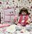 Bebe Reborn Menina Girafinha Valentina 45 cm - Corpo 100% Vinil - Imagem 2