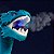 Dragão Azul Controle Remoto Solta Fumaça C/ Luz Som - Polibrinq - Imagem 7