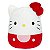 Pelucia Squishmallow Sanrio Hello Kitty Vermelho 30 cm 3204 - Imagem 1