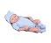 Bebe Reborn Mini Laura Baby - Menino Theo Corpo 100% Vinil - Imagem 3