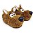 PANTUFA SCOOBY DOO 3D TAM M 36-38 - Imagem 1