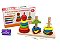 Brinquedo de Encaixar Empilha Argolas Montessori - Imagem 1