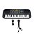 Teclado Infantil Musical Eletrônico com Microfone - Braskit - Imagem 2