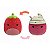 Pelúcia Squishmallow  12 cm - FLIP SCARLET CINNAMON - Sunny 3198 - Imagem 1