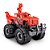 SMASHERS CARRINHO MONSTER TRUCK VERMELHO - Imagem 3