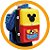 Mochila de Atividades da Mickey - Multikids - Imagem 1