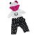 Roupa Para Boneca Bebe Reborn Laura Baby Panda - Imagem 1