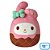 Pelucia Squishmallow Sanrio My Melody - Imagem 1