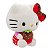 Pelúcia HELLO KITTY COM SEGURANDO MORANGO SUNNY - Imagem 3