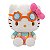 Pelúcia HELLO KITTY FASHION OCULOS LARANJA SUNNY - Imagem 1