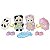 Sylvanian Families Bebê Panda e Bebê Rato 5748 Amigos do Jardim da Infância - Caminhando na Chuva - Imagem 2