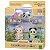Sylvanian Families Bebê Panda e Bebê Rato 5748 Amigos do Jardim da Infância - Caminhando na Chuva - Imagem 1