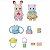 Sylvanian Families Bebê Coelho e Bebê Gato 5747 Amigos do Jardim da Infância - Caminhando Juntos - Imagem 4