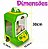 Maquina De Pegar Bichinho Mini Infantil Garra Verde Sapo ZOOP - Imagem 3
