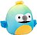 Pelúcia Squishmallow 20 cm - Baptise 2861 Sunny - Imagem 2