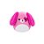Pelúcia Squishmallow 20 cm - Sager Squishlove 3830 - Sunny - Imagem 1