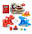 Smashers Dino Island Batalha Vermelho - FUN F149-5 - Imagem 1