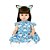 Boneca Bebê Reborn - Lori 45 cm Corpo 100% Vinil 1815 - Imagem 4