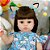 Boneca Bebê Reborn - Lori 45 cm Corpo 100% Vinil 1815 - Imagem 3