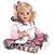 Bebê Reborn BONECA ADORA Menina The Cat's Meow Corpo de Pano 20924 - Imagem 1