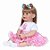 Bebe Reborn Boneca Adora Doll Menina Candy Corpo de Pano 24090 - Imagem 4