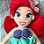 Pelúcia Princesas Disney Ariel - Pequena Sereia - Disney - FUN - Imagem 2