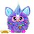 Pelúcia Interativa Furby Roxo Hasbro F6743 - Imagem 3