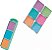 Kit para Pintar Cabelo Mechas Coloridas Crazy Chic - Imagem 4