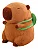 Pelucia de Capivara com Mochila Verde 20 cm - Imagem 4