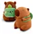 Pelucia de Capivara com Mochila Verde 20 cm - Imagem 2