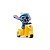 Boneco Stitch Vinil com Moto Amarela de Fricção Disney Sunny 4391 - Imagem 1
