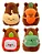 Pelucia de Capivara com Mochila Cenoura 30 cm - Imagem 4
