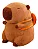 Pelucia de Capivara com Mochila Cenoura 30 cm - Imagem 2