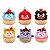 Pelúcia Squishmallow 12 cm Sonic Pacote Surpresa Aroma 4367 - Imagem 2