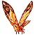 Boneco Godzilla vs Kong The New Empire Mothra 28 cm - Imagem 3