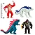 Boneco Godzilla vs Kong Surpresa Mini 5 cm - Imagem 3