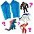 Boneco Godzilla vs Kong Surpresa Mini 5 cm - Imagem 1